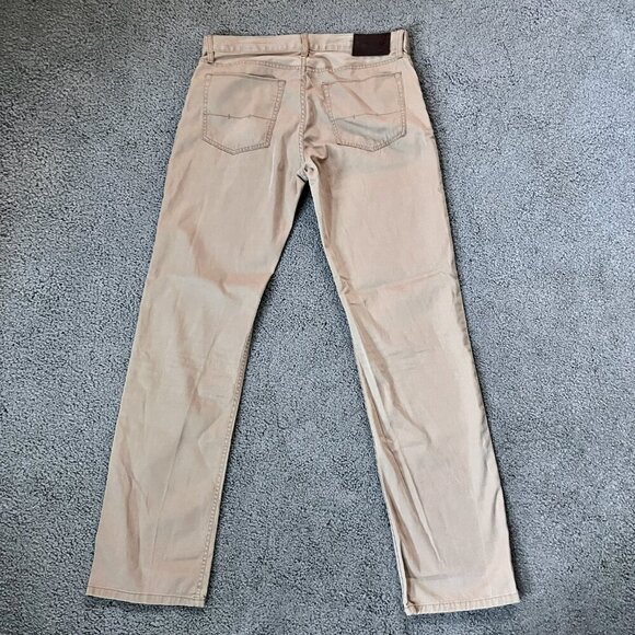 POLO RALPH LAUREN Dry Goods Straight Khaki Pants Men's Size 34/34- 5 Pocket -EUC - Picture 5 of 11